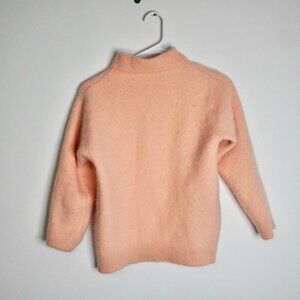 Vintage Peach Fuzzy Sweater ✨